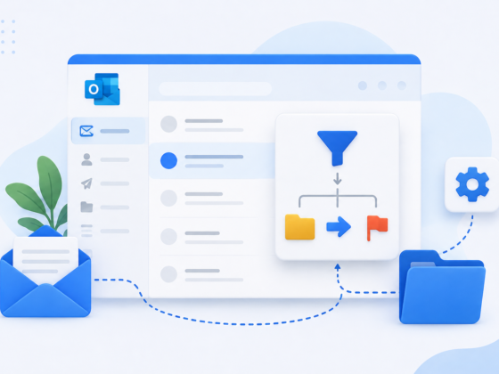 How to create a rule in Outlook