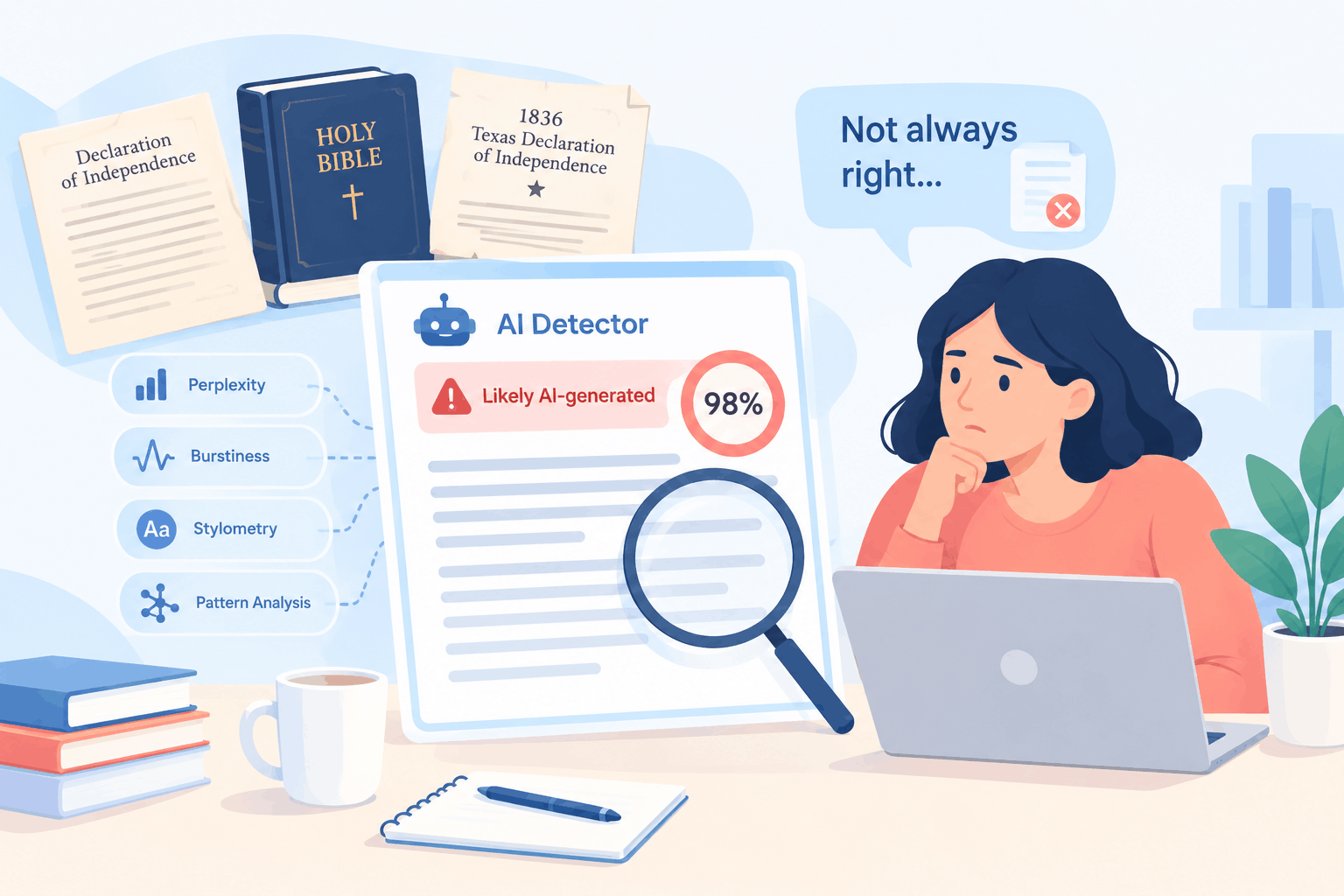 Why AI detectors flag human-written text